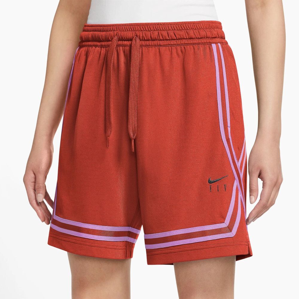 Nike Womens Fly Crossover M2Z Shorts Size L Loose Fit Basketball Picante Red NWT